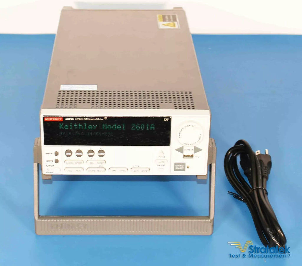 Keithley 2601A SourceMeter SMU - 40V, 3A, 10A Pulse, NIST Calibrated