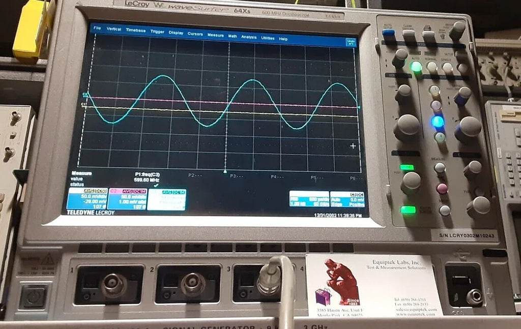 LeCroy WaveSurfer WR64Xs 600 MHz Digital Oscilloscope - ZYYKZ Test Equipment