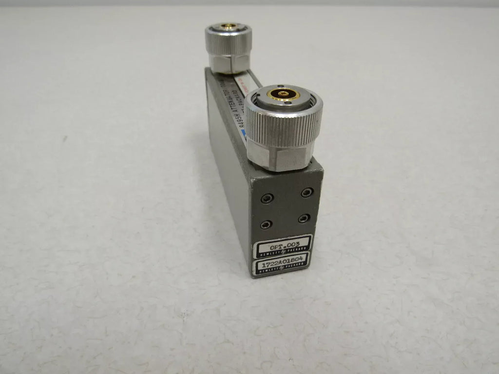 HP 8495H 70 dB Programmable Step Attenuator - ZYYKZ Test Equipment