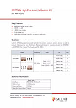 Load image into Gallery viewer, Saluki S0T409N-F N Type 9GHz Precision VNA Calibration Kit