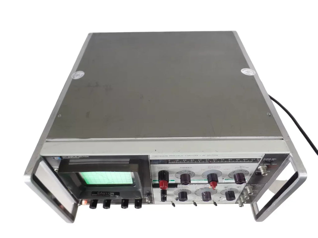 HP 141T 8553B/8552B Spectrum Analyzer 1 kHz to 110 MHz - ZYYKZ Test Equipment