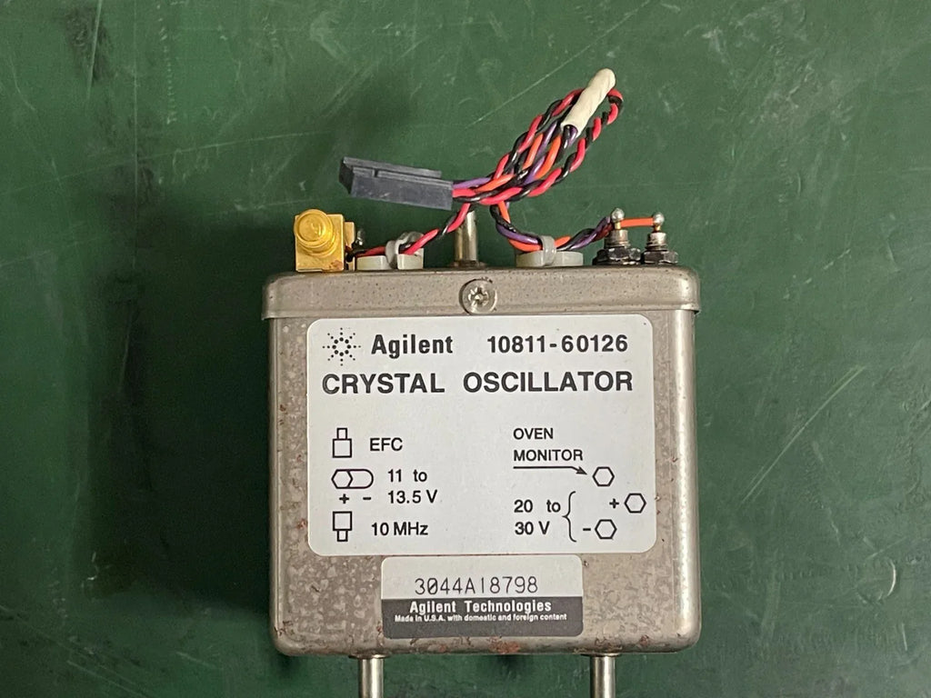 HP Agilent 10811-60126 10MHz Reference Crystal Oscillator for 8360 Series - ZYYKZ Test Equipment