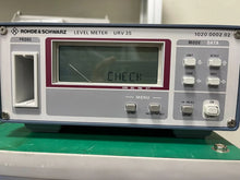 Load image into Gallery viewer, Rohde &amp; Schwarz URV35 Precision Level Meter - 220-240 ACV - ZYYKZ Test Equipment