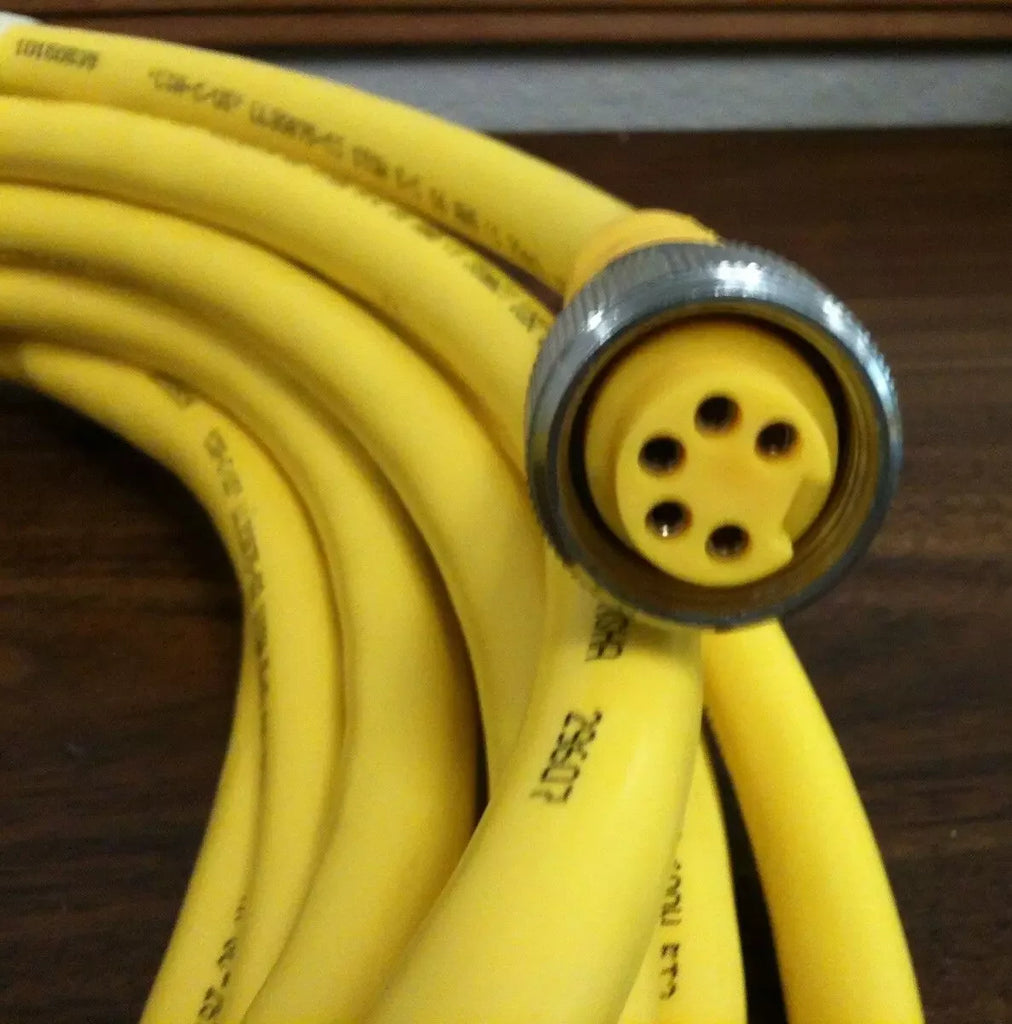 Turck RKV 56-10M Heavy Duty Industrial Cordset Cable with Connectors - ZYYKZ Test Equipment