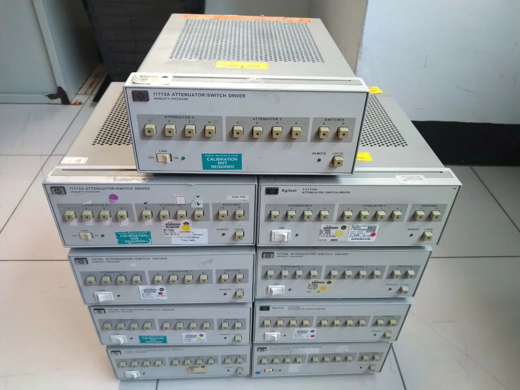 HP Agilent 11713A Attenuator Switch Driver Module - ZYYKZ Test Equipment