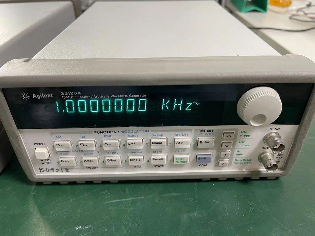 Agilent 33120A 15 MHz Function & Arbitrary Waveform Generator - ZYYKZ Test Equipment