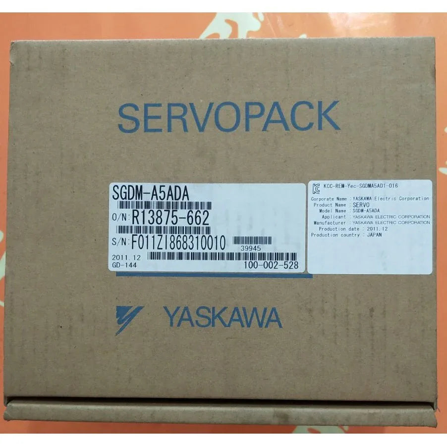 YASKAWA SGDM-A5ADA High-Performance AC Servo Drive - ZYYKZ Test Equipment