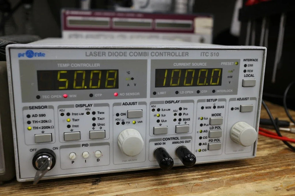Thorlabs ITC510 Laser Diode Combi Controller with TEC and PID - ZYYKZ Test Equipment