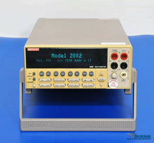 Load image into Gallery viewer, Keithley 2002 8.5 Digit Multimeter - Calibrated DMM