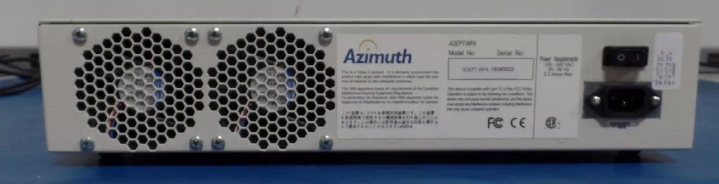 Azimuth Adept WFA Certified Wi-Fi Alliance Test Tool - ZYYKZ Test Equipment