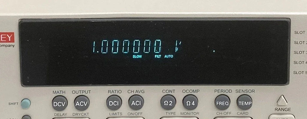 Keithley 2750 6.5-Digit Digital Multimeter and Switch System - ZYYKZ Test Equipment