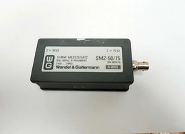 WG SMZ-50/75 Balanced to Unbalanced BNC Adapter - ZYYKZ Test Equipment