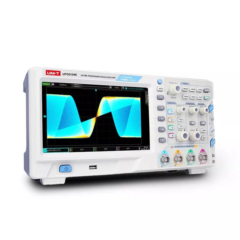 UNI-T UPO2204 200MHz 4-Channel Mixed Signal Oscilloscope (MSO) - Without Logic Pod