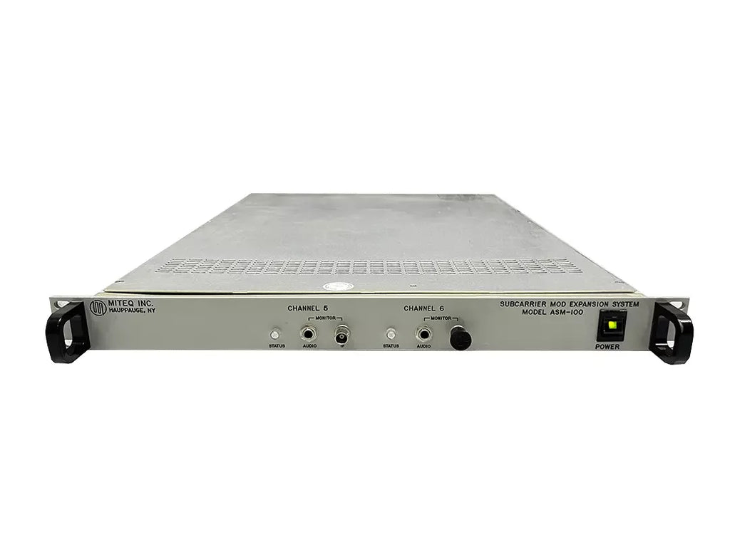 Miteq ASM-100 Audio Subcarrier Modulator Expansion System - ZYYKZ Test Equipment