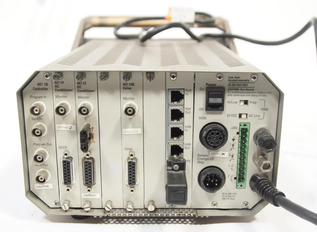 MTS 407 Single-Channel Digital PIDF Servo Hydraulic Channel Station Controller - ZYYKZ Test Equipment
