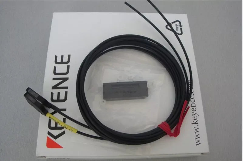 Keyence FU-12 Fiber Optic Sensor with Cable - High Precision Detection - ZYYKZ Test Equipment