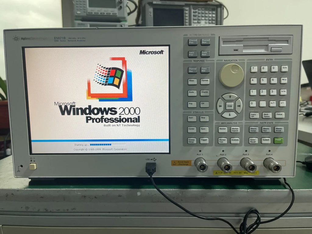 Agilent E5071B ENA Series Network Analyzer 9 kHz to 6.5 GHz - ZYYKZ Test Equipment