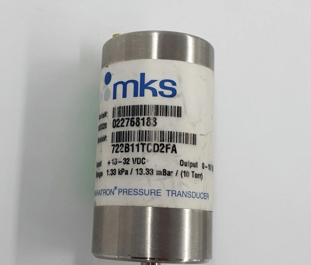 MKS 722B11TCD2FA High-Precision Pressure Transducer - ZYYKZ Test Equipment