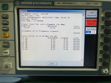 Load image into Gallery viewer, Rohde &amp; Schwarz FSL3 Spectrum Analyzer 9 kHz to 3 GHz - ZYYKZ Test Equipment
