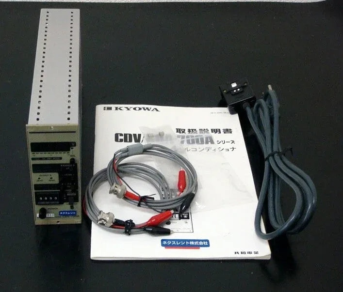 Kyowa CDV-700A Precision Signal Conditioner Amplifier - ZYYKZ Test Equipment