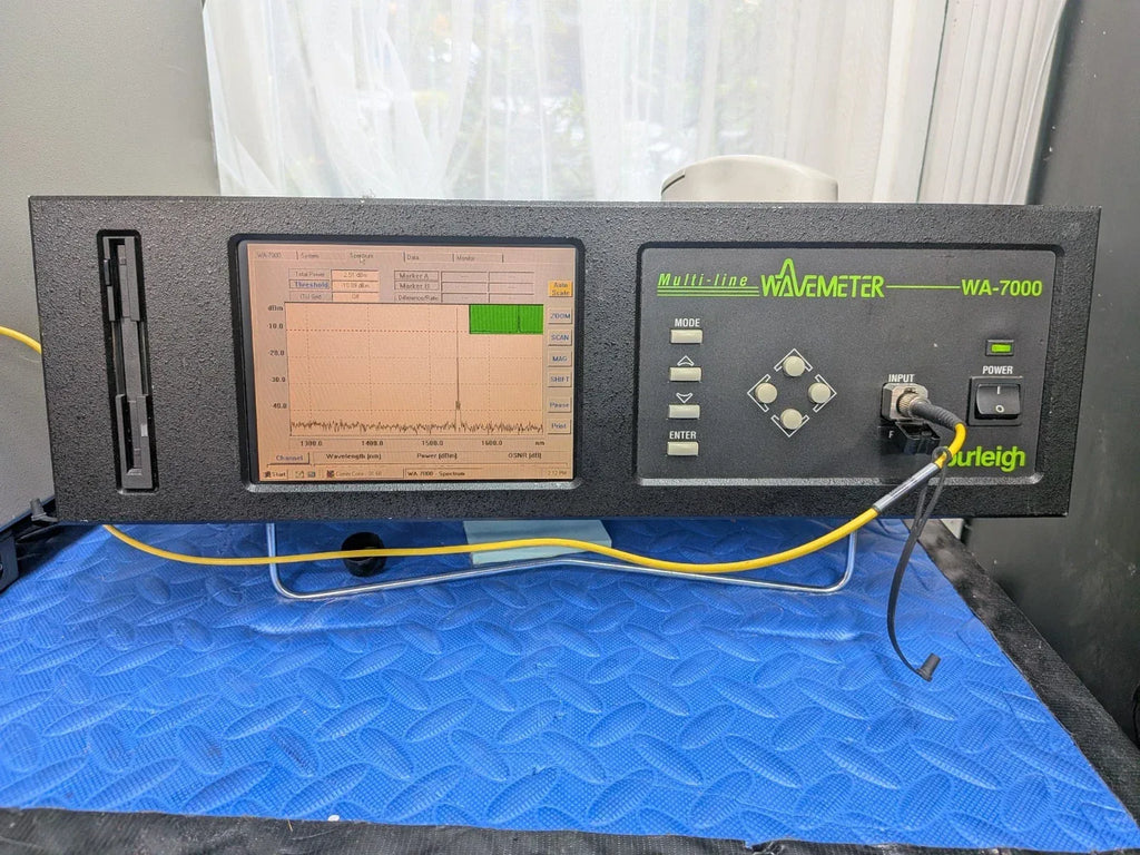 Burleigh WA-7000 Multiline Wavemeter for Precise Wavelength Measurement - ZYYKZ Test Equipment