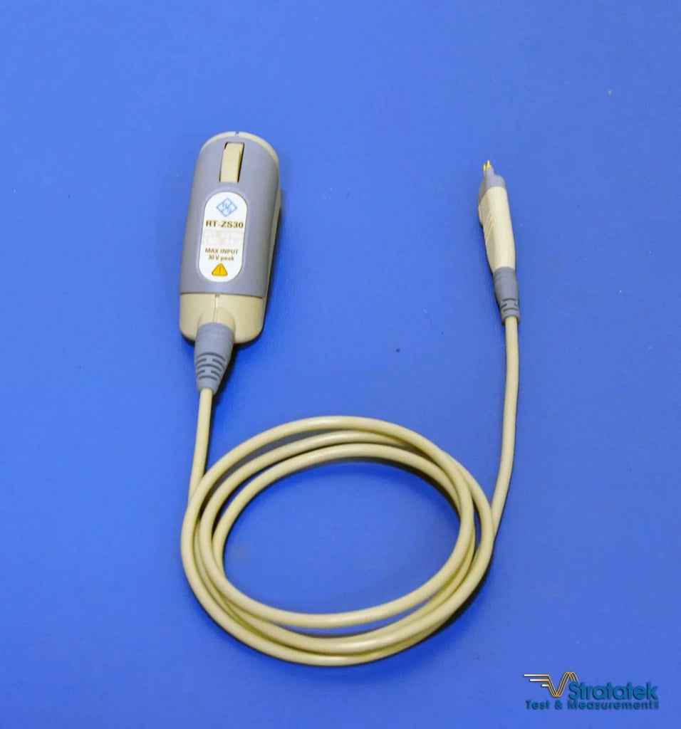 Rohde & Schwarz RT-ZS30 3.0GHz Active Voltage Oscilloscope Probe 10:1
