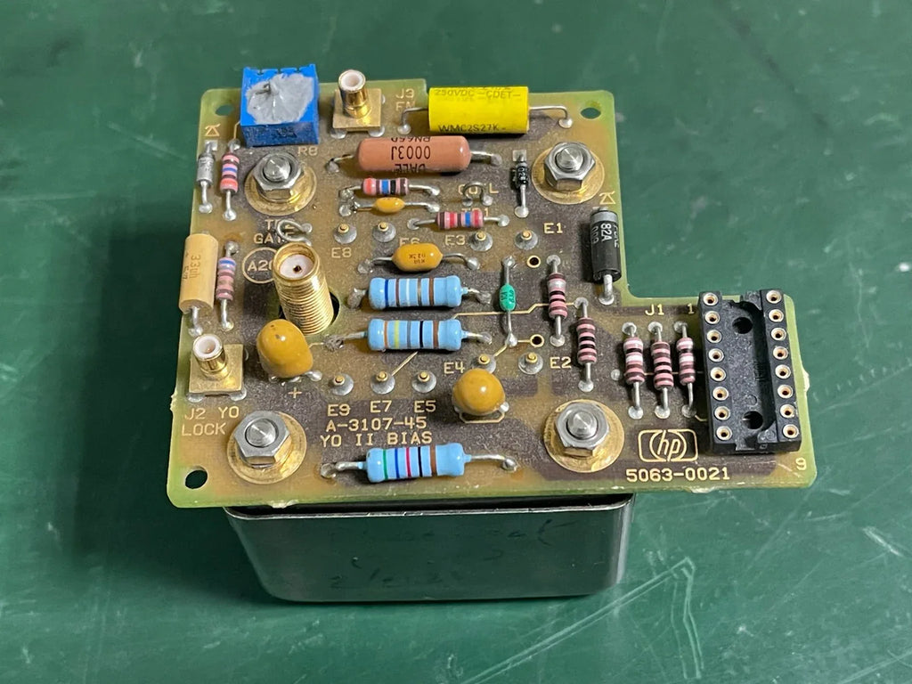 HP Agilent YTO YIG Tuned Oscillator 5086-7515, 2.0-7.5 GHz for 8360 Series - ZYYKZ Test Equipment