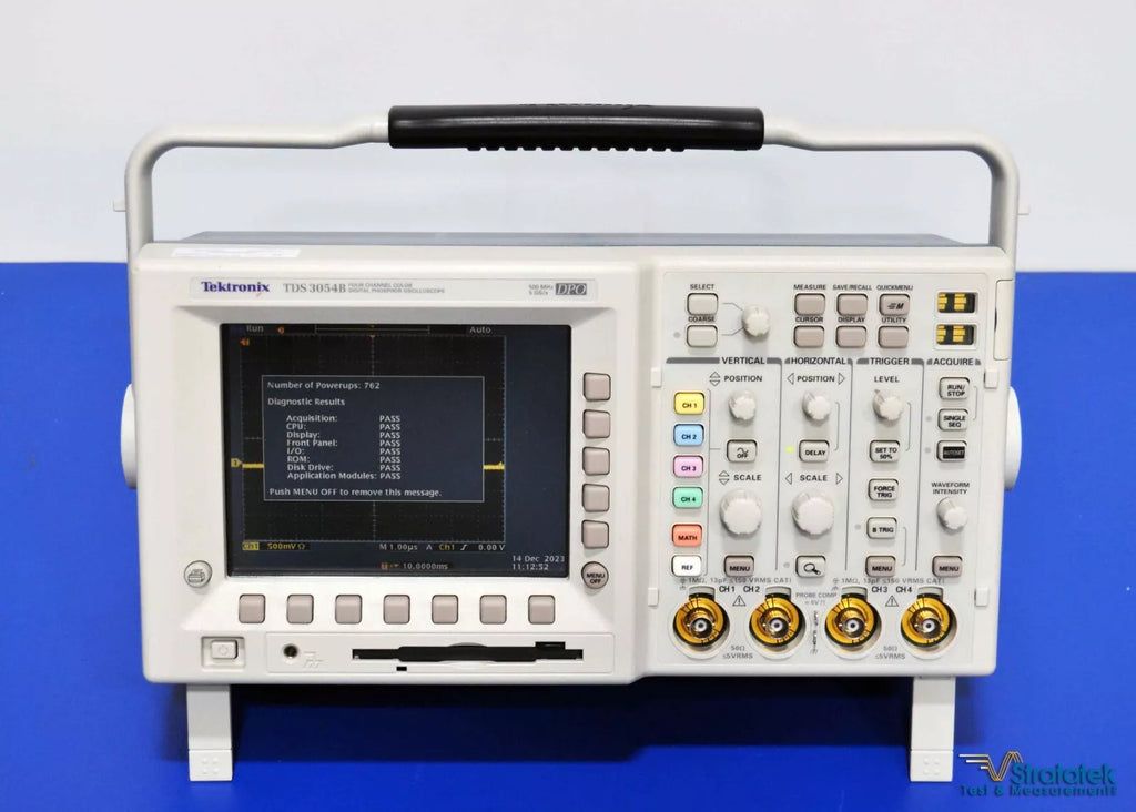 Tektronix TDS 3054B 500MHz 4-Channel Digital Phosphor Oscilloscope with NIST Calibration