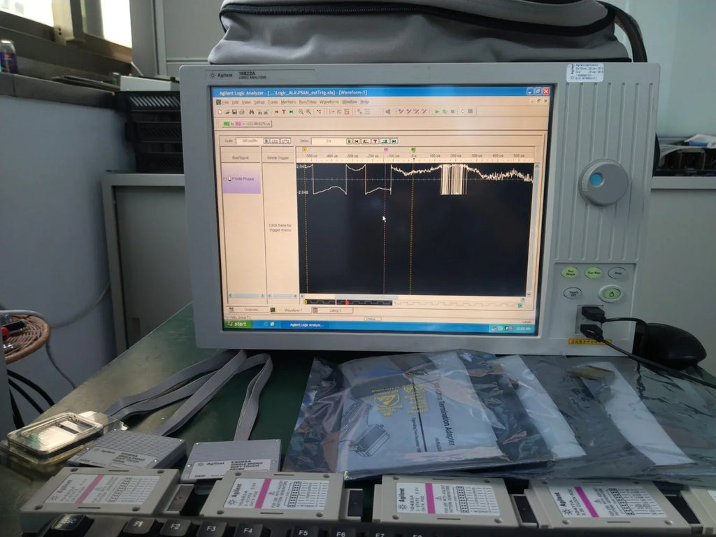 Agilent 16822A High-Performance Logic Analyzer with Options 101, 103, 111 - ZYYKZ Test Equipment