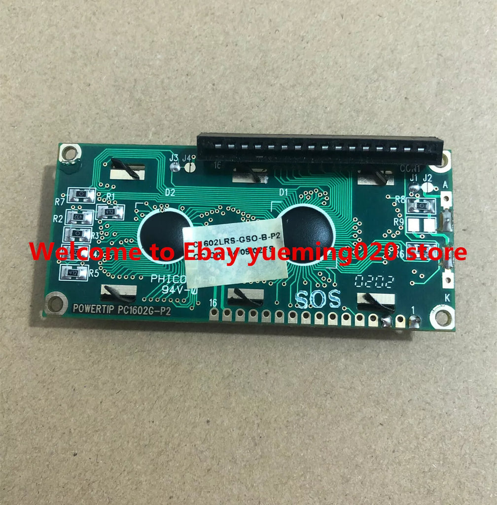 Powertip PC1602G-P2 LCD Module - 16x2 Character Display
