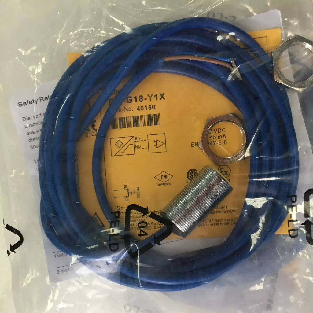 TURCK BI5-G18-Y1X Inductive Proximity Sensor, 18mm Diameter - ZYYKZ Test Equipment