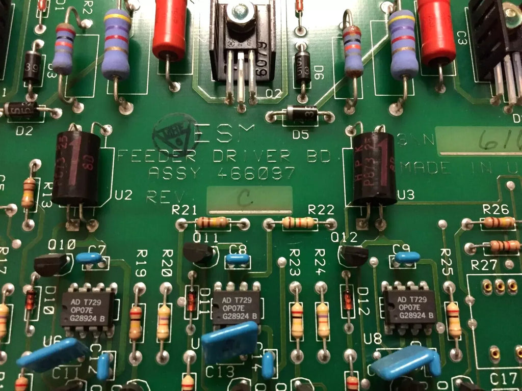 ESM 466097 Rev. C High-Performance Feeder Drive Board - ZYYKZ Test Equipment