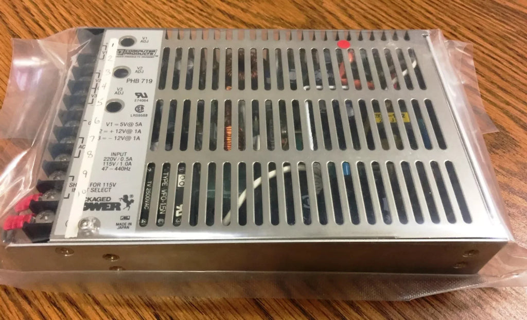 Computer Products PHB719 Multi-Voltage Power Supply 220V/0.5A & 115V/1.0A - ZYYKZ Test Equipment
