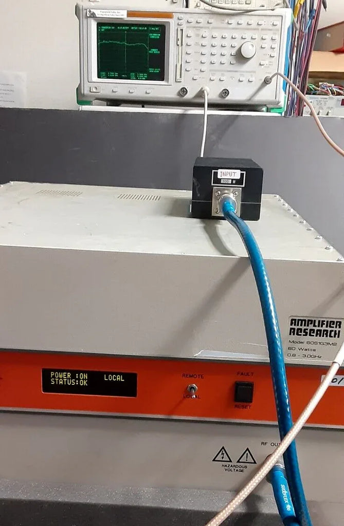 Amplifier Research RF Power Amplifier 800 MHz–3 GHz 60W - ZYYKZ Test Equipment