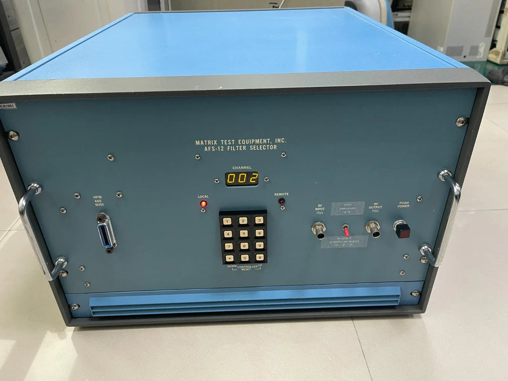 Matrix Test Equipment APFS-24/APFS-12 Precision Filter Selector - ZYYKZ Test Equipment