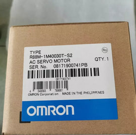Omron R88M-1M40030T-S2 AC Servo Motor, 400W, New - ZYYKZ Test Equipment