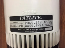 Load image into Gallery viewer, Patlite LGEBC-FB 24V 2W Flashing Signal Tower Light with Audible Alarm &amp; 1m Pole - ZYYKZ Test Equipment