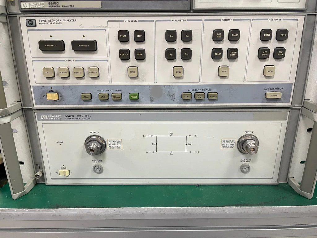 HP Agilent 8517B S-Parameter Test Set for 8510C Network Analyzer - ZYYKZ Test Equipment