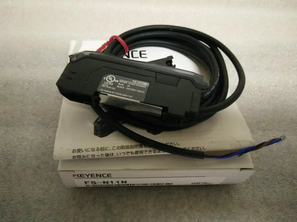 KEYENCE FS-N11N Fiber Optic Sensor Amplifier Module - ZYYKZ Test Equipment