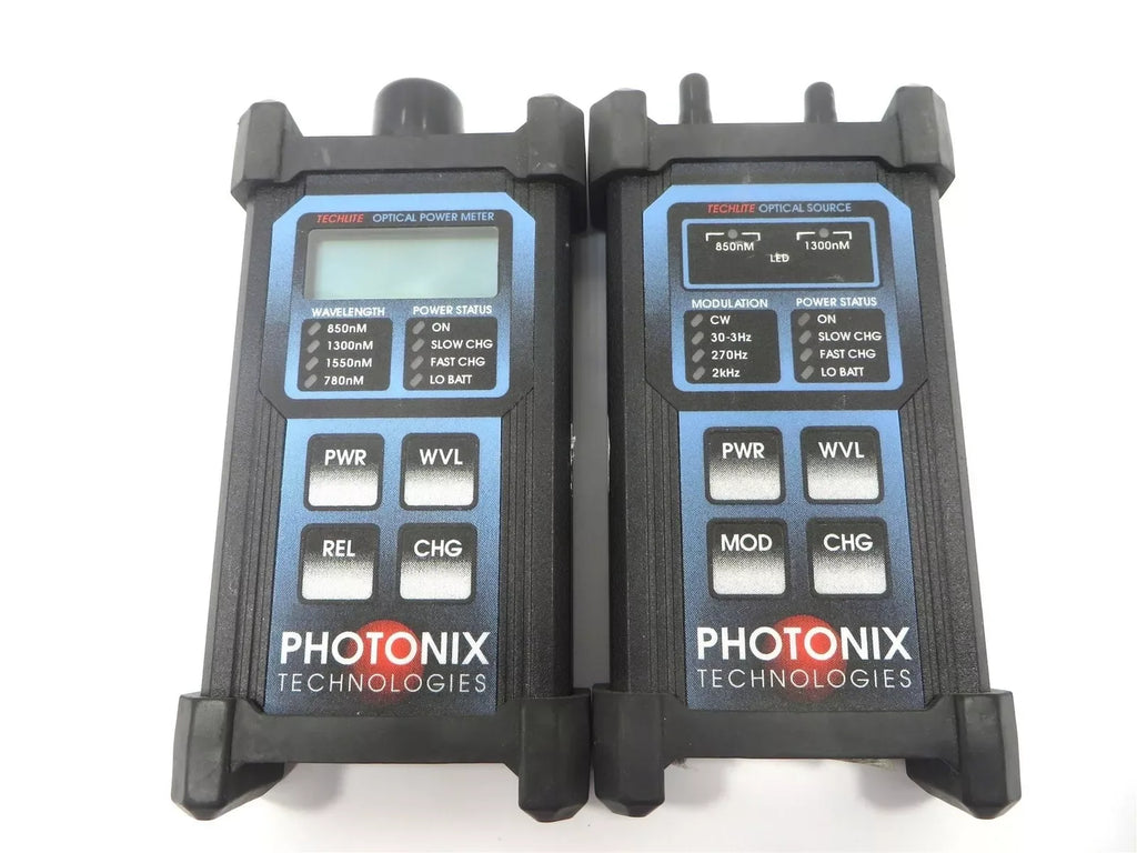 Photonix PX-B200 & PX-C202 Optical Techlite Power Meter and Optical Source Meter - ZYYKZ Test Equipment