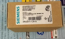 Load image into Gallery viewer, Siemens 3RV2011-1JA10 Motor Circuit Breaker - 3-Pole, 10A, Thermal-Magnetic - ZYYKZ Test Equipment