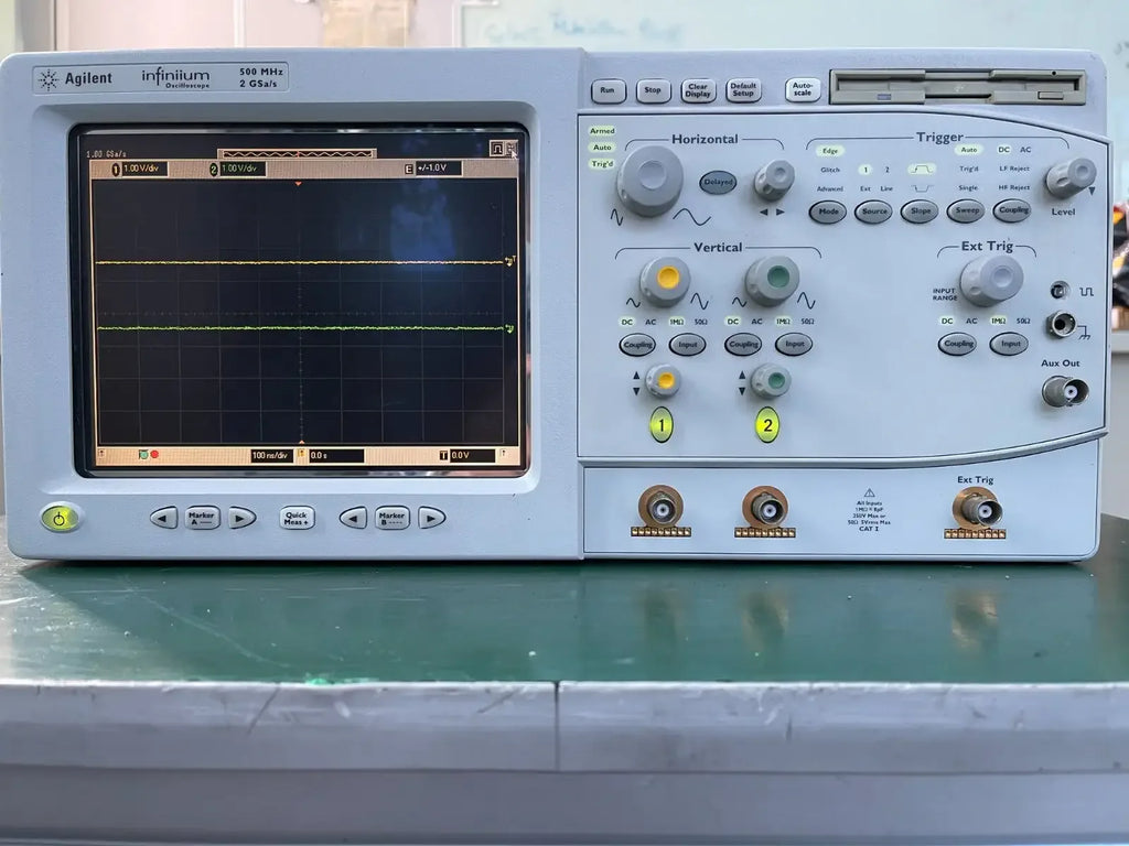 Agilent 54820A Infiniium Oscilloscope 500MHz 2GSa/s High Performance Digital Scope - ZYYKZ Test Equipment