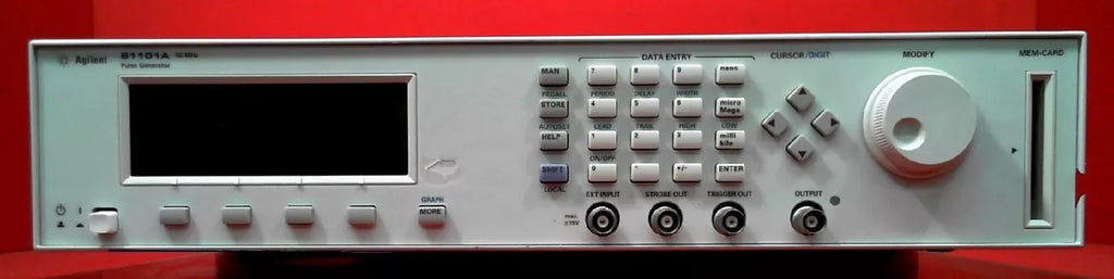 Agilent 81101A Pulse Pattern Generator 1.25 Gb/s - ZYYKZ Test Equipment