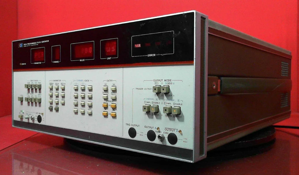 HP 8161A Programmable Pulse Generator 100 MHz - ZYYKZ Test Equipment
