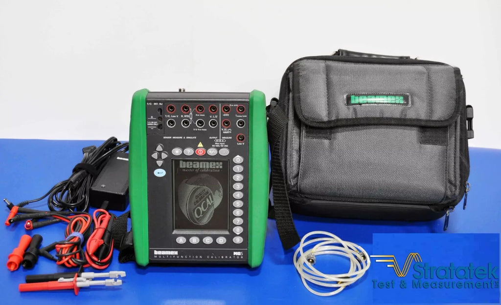 Beamex MC5 Multifunction Process Calibrator with Fluke Leads - NIST Calibrated