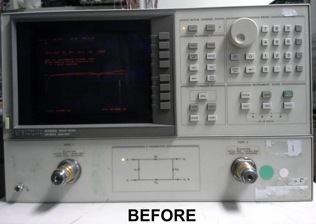 Original Replacement Display Screen for HP 8753D & HP 8753C Network Analyzers - ZYYKZ Test Equipment