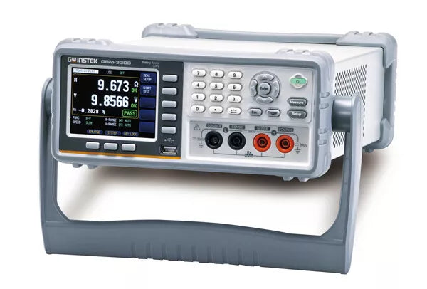 GW Instek GBM-3300 Battery Meter - 300V AC/DC with RS-232 and USB Connectivity, 0.01% Accuracy