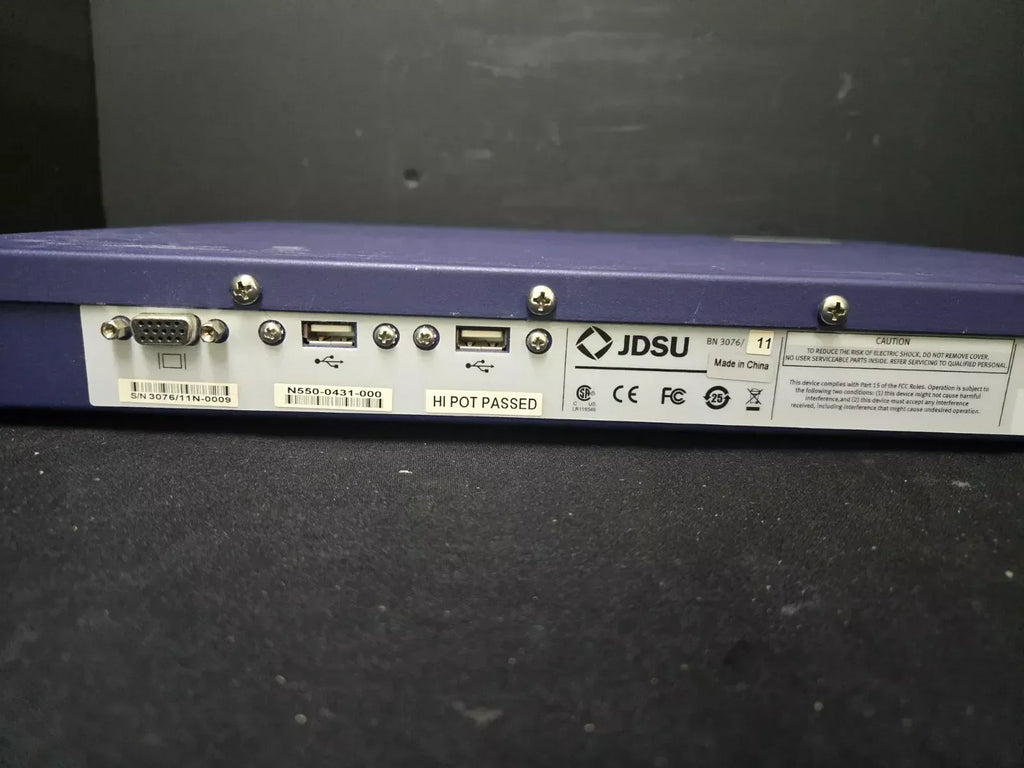 Viavi Solutions JDSU ONT-601 MTM Multiport Test Module - ZYYKZ Test Equipment