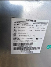 Load image into Gallery viewer, Siemens Micromaster 440 Frequency Inverter 6SE6440-2UD42-0GB1, 4 kW - ZYYKZ Test Equipment