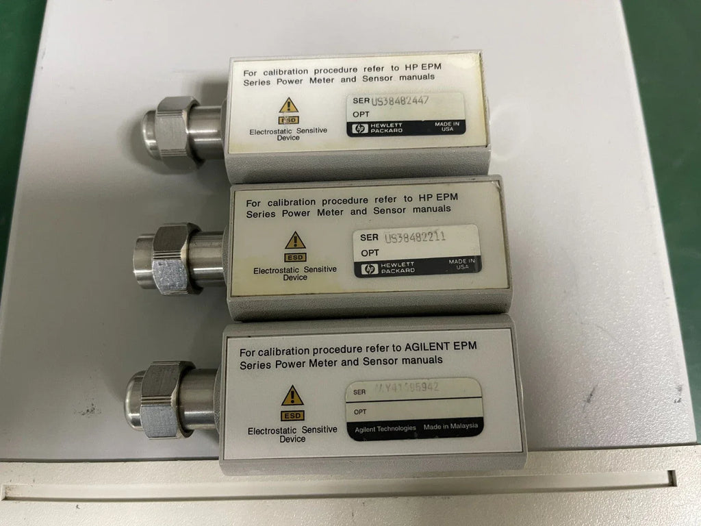 HP Agilent E4413A E-Series CW Power Sensor 50MHz-26.5GHz, -70 to +20 dBm - ZYYKZ Test Equipment